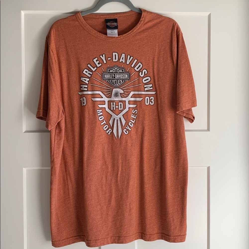 {Harley-Davidson} Rust Graphic Tee